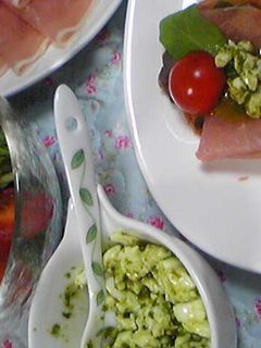 バジルソースでアンティパスト-レシピのメイン写真