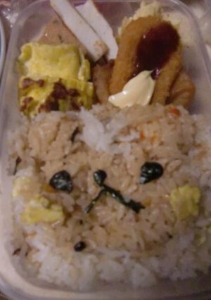 くま　キャラ弁　炊き込みごはん-レシピのメイン写真