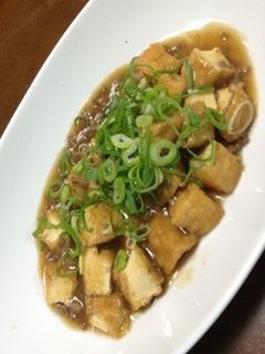 厚揚げと味噌で麻婆豆腐⁈-レシピのメイン写真