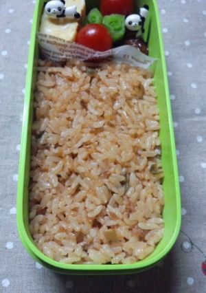 お弁当に☆炊飯器でケチャップライス-レシピのメイン写真