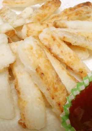 ぬるぬるしない長いもフライドポテト-レシピのメイン写真