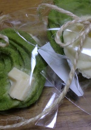 抹茶ホワイト絞りクッキーⅡ-レシピのメイン写真