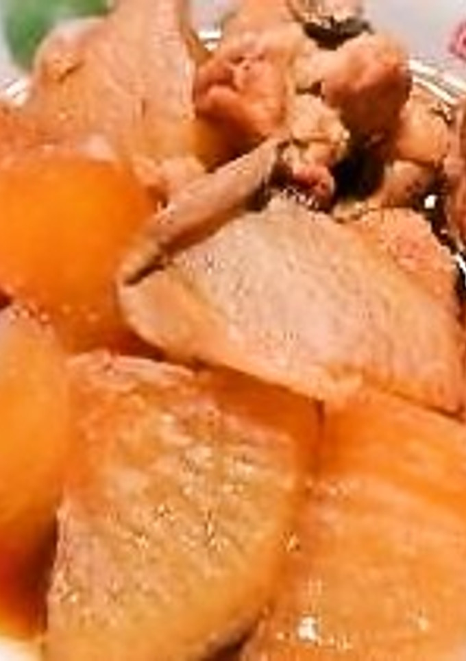 鶏むねと大根のこっくり煮-レシピのメイン写真