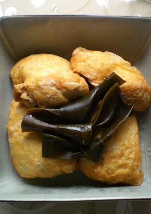 油揚げの豆腐詰め物-レシピのメイン写真