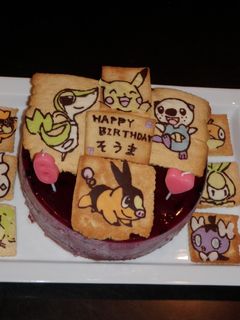 キャラケーキ ポケモンケーキ-レシピのメイン写真