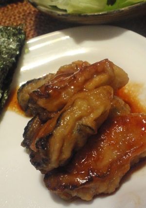 カキの照り焼き-レシピのメイン写真