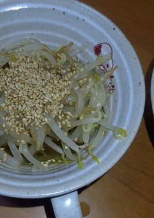 安くて簡単!お弁当にも。もやしのおひたし-レシピのメイン写真
