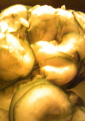 ズッキーニの昆布茶酢砂糖漬け-レシピのメイン写真