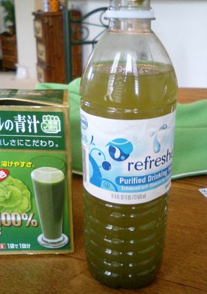 チアシード入り青汁で水分補給-レシピのメイン写真