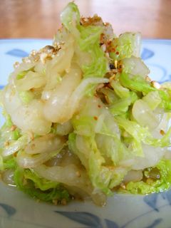 簡単!白菜のお浸し-レシピのメイン写真