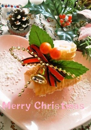 クリスマス＊ブッシュドノエル＊キャラ弁に-レシピのメイン写真