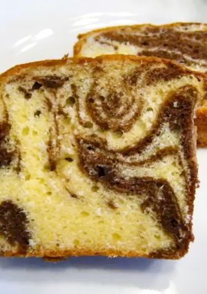 マーブルケーキ-レシピのメイン写真