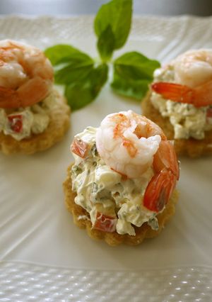 海老と林檎のクリームチーズ和えレモン風味-レシピのメイン写真