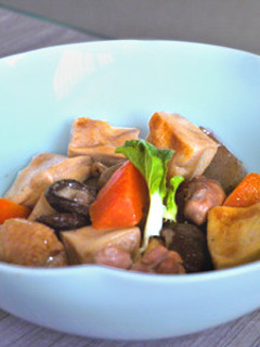 高野豆腐と鶏肉の煮物-レシピのメイン写真