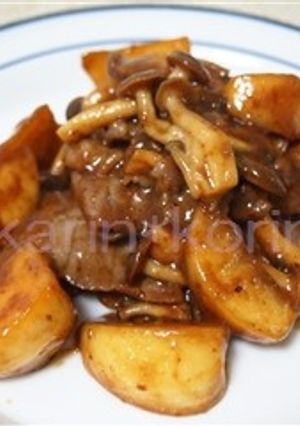 牛とカブの甘しょうが炒め-レシピのメイン写真