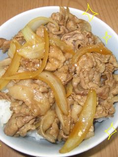簡単!!かたつむり流、お肉丼☆-レシピのメイン写真