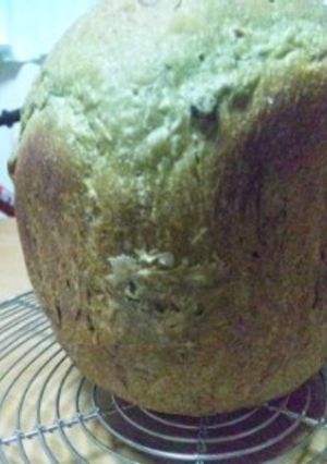 黒豆と栗のお抹茶食パン-レシピのメイン写真