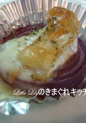 玉葱とカマンベールチーズの前菜-レシピのメイン写真