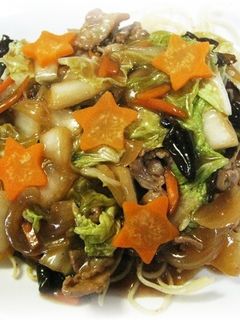 あんかけ焼きそば☆小麦アレ用!!-レシピのメイン写真