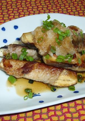 あっさりおろしのなすの肉巻き-レシピのメイン写真