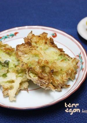白菜としらすのサクふわかき揚げ-レシピのメイン写真