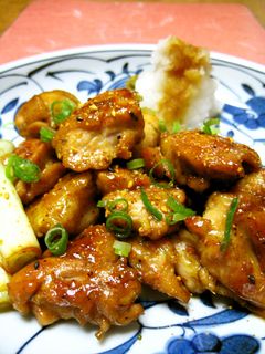 鶏の照り焼き♪大根おろしを添えて。-レシピのメイン写真