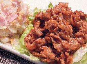 牛でも豚でも♪薄切り肉のケチャップ炒め-レシピのメイン写真