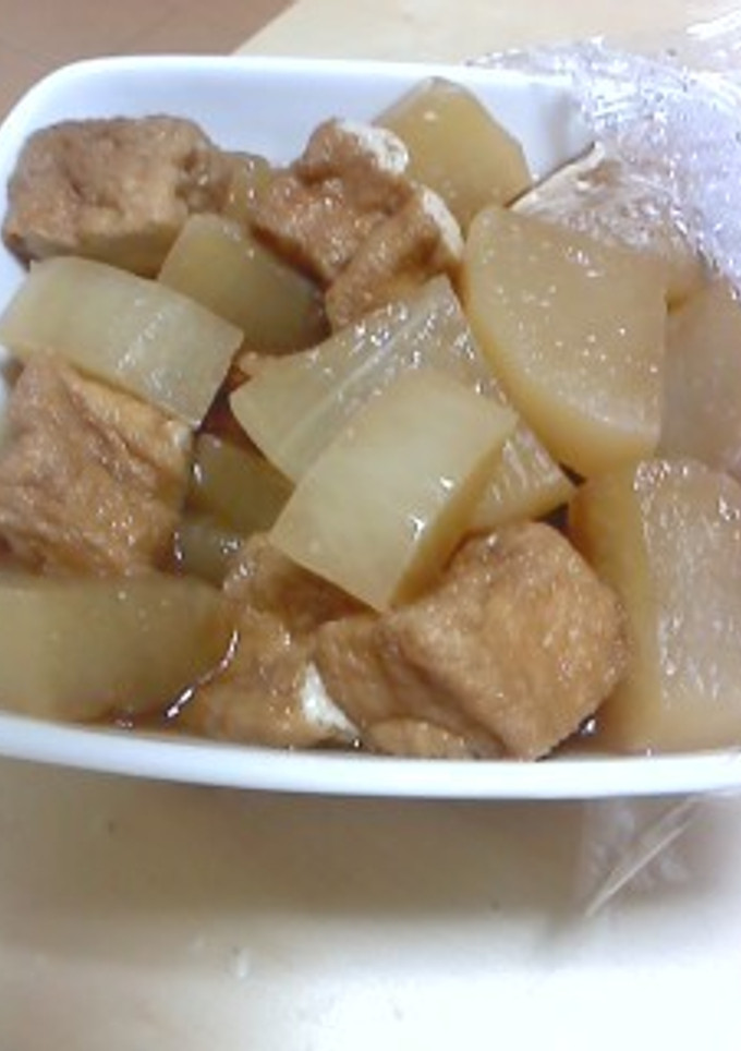 簡単！！厚揚げと大根の煮物☆-レシピのメイン写真