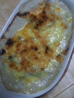 ジャガ芋ときのこのクリームグラタン-レシピのメイン写真