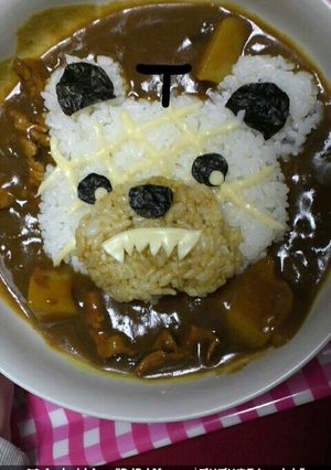 メロン熊カレー-レシピのメイン写真