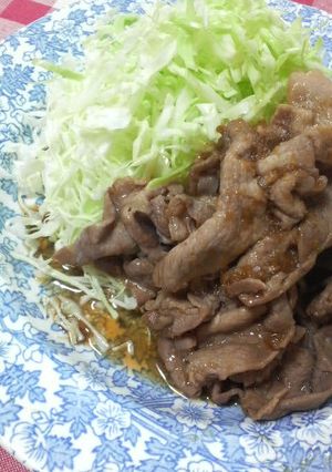 簡単♪私の豚肉しょうが焼き♪-レシピのメイン写真
