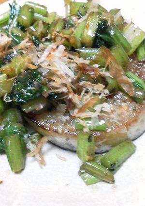 ☆焼き大根のかぶの葉のせ☆-レシピのメイン写真