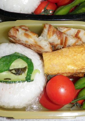 キャラ弁　ポケモン　ツタージャ-レシピのメイン写真