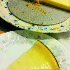 รูปของ カッテージで超しっとり濃厚チーズケーキ♪