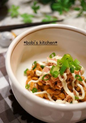 ＊ツナマヨ納豆＊-レシピのメイン写真