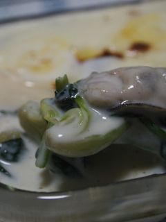 ほうれん草とかきのグラタン-レシピのメイン写真