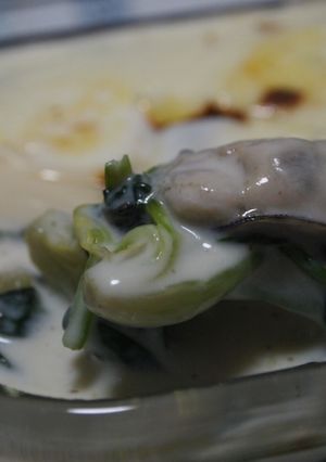 ほうれん草とかきのグラタン-レシピのメイン写真