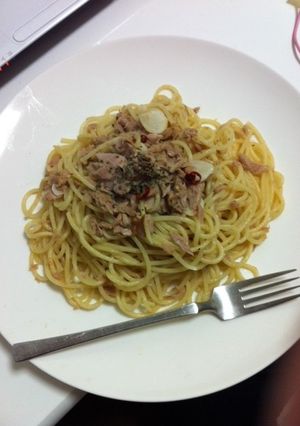 シーチキンペペロンチーノ-レシピのメイン写真