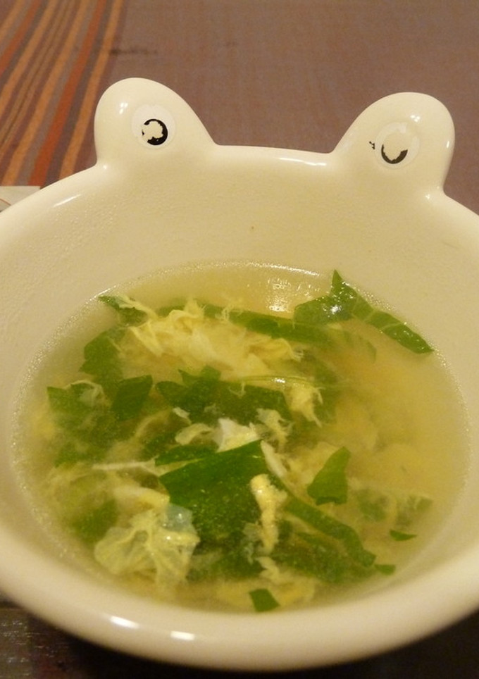 セロリと卵の中華スープ-レシピのメイン写真