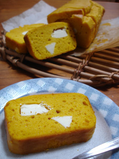 かぼちゃとクリームチーズのパウンドケーキ-レシピのメイン写真