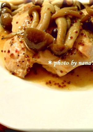 ヘルシー鶏胸肉の蜂蜜マスタードソース焼き-レシピのメイン写真