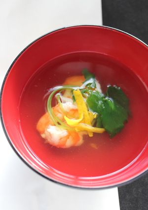 お吸い物~えびとゆず~-レシピのメイン写真