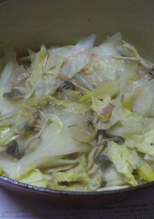 たっぷり野菜♫白菜とベーコンの蒸し煮-レシピのメイン写真