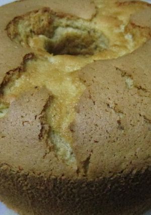 ほんのり甘い☆小倉のシフォンケーキ♪-レシピのメイン写真