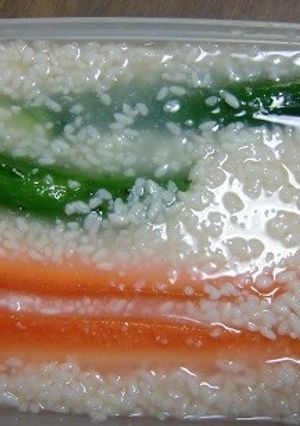 我が家も塩麹のおつけものが食卓に-レシピのメイン写真
