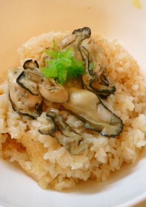 ふっくら！牡蠣ご飯！-レシピのメイン写真