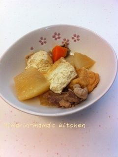 やわらか♪大根と厚揚げの煮物-レシピのメイン写真