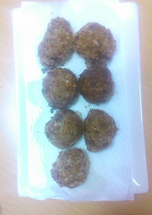 余った餃子の種で肉団子フライ♪-レシピのメイン写真