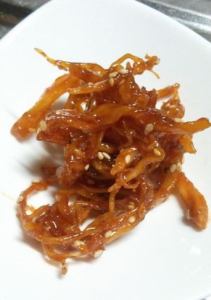 さきいかのキムチ！作りたてで一晩置いた味-レシピのメイン写真