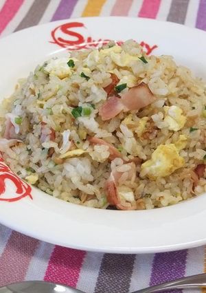 なめ茸の洋風チャーハン-レシピのメイン写真